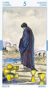 معنای کارت پنج جام لنورماند