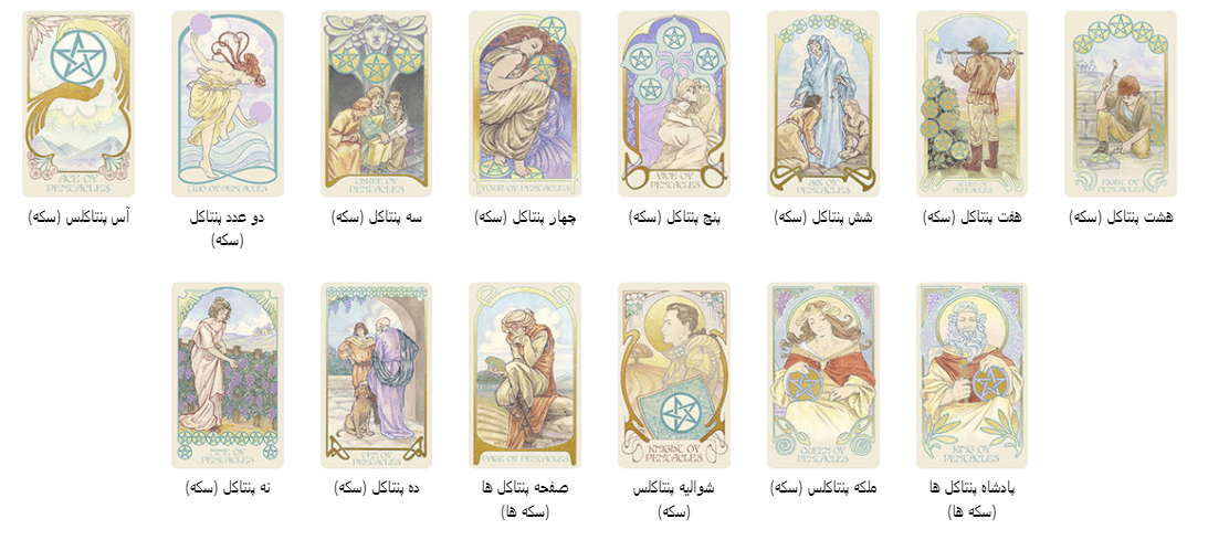 کارت تاروت چشم اندار اثیری