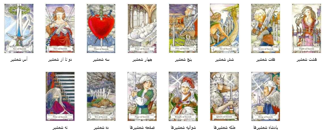کارت تاروت هانسون رابرتز دک