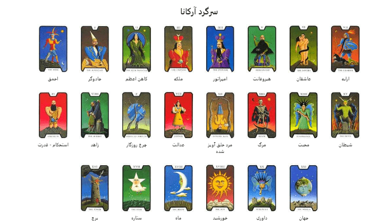  کارت تاروت جادوگران  Witches