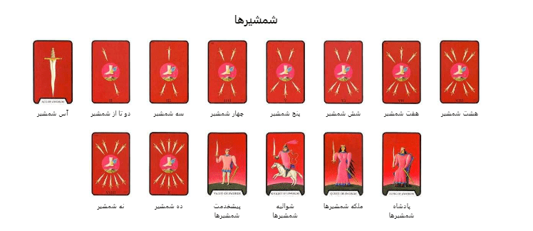  کارت تاروت جادوگران  Witches