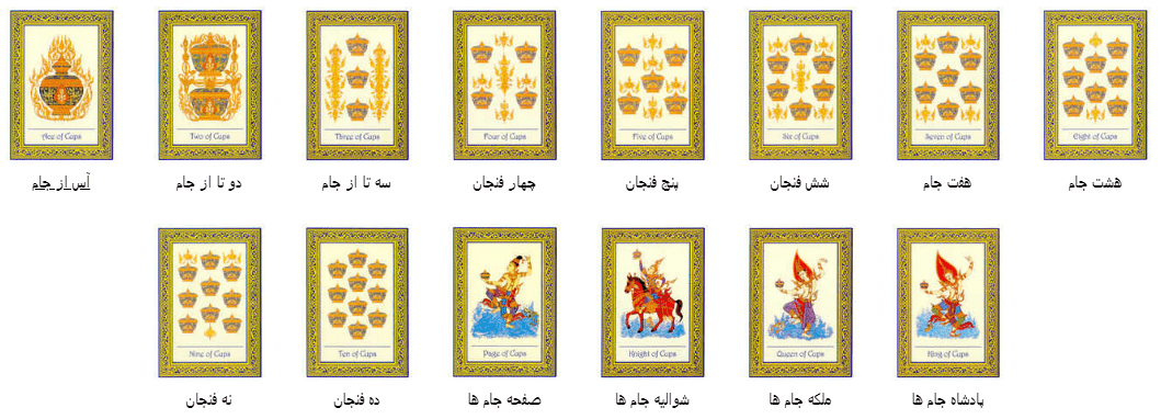 کارت تاروت رویال تایلند