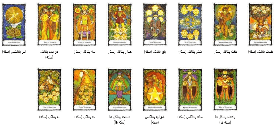 کارت تاروت رز مقدس