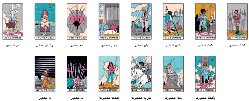 کارت تاروت جادوگر مدرن
