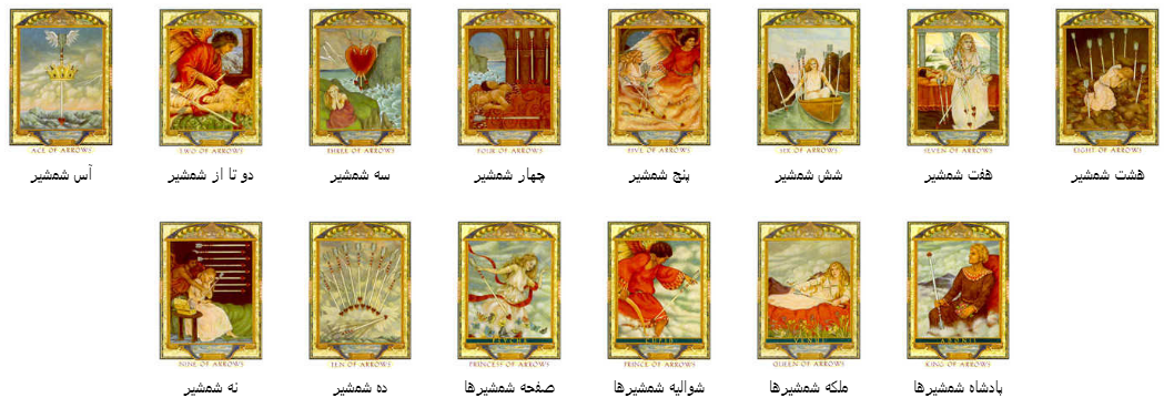 کارت تاروت مسیر عاشقان
