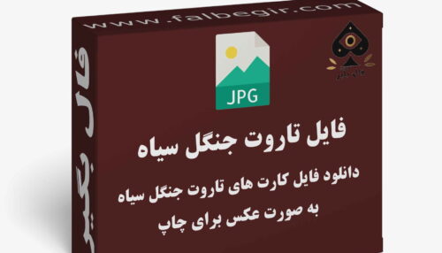 دانلود فایل کارت تاروت جنگل سیاه به صورت عکس